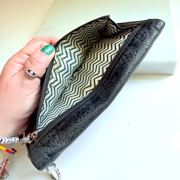 Hobo International Black Textured Wallet - Picture 7 of 7